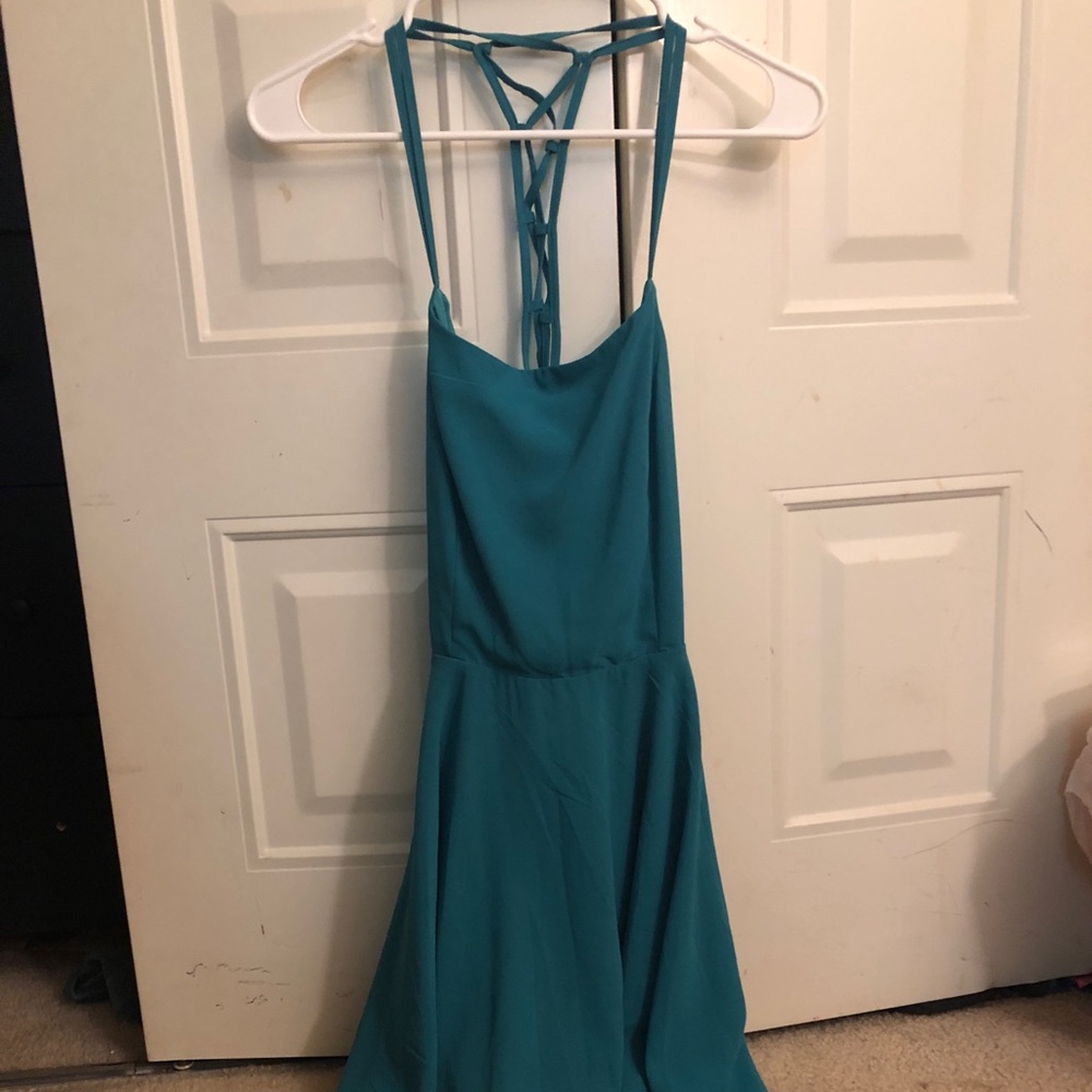 Short Green Dress